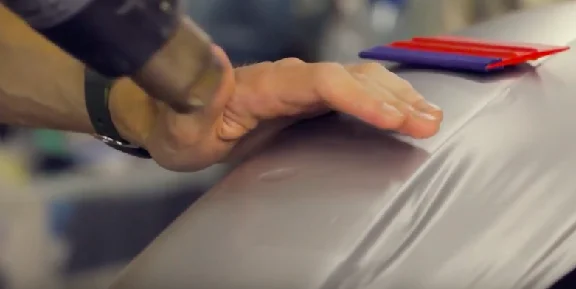 Pasting the front bumper with all the nuances
