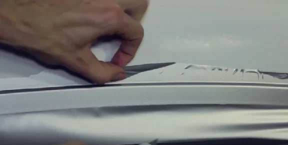 Pasting the rear bumper with nuances