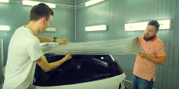 Hatchback spoiler pasting