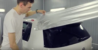 Hatchback spoiler pasting