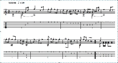 Rio Rita. Sheet music for guitar