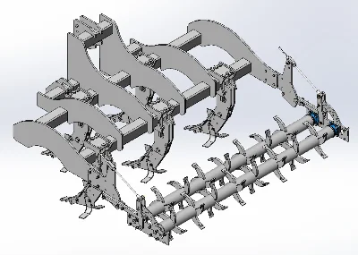 Drawings, sweep, subsoiler Gaspardo