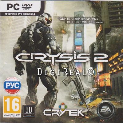 Crysis 2. Scan from 1C. Region Free.