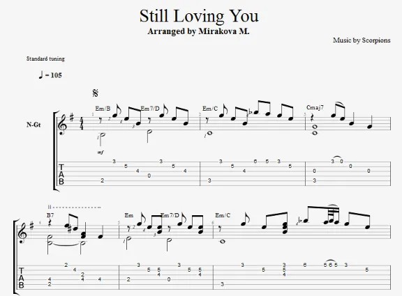 Scorpions - Still Loving You