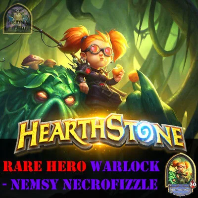 НЕМСИ НЕКРОПШИК - Hearthstone - Портрет Чернокнижника