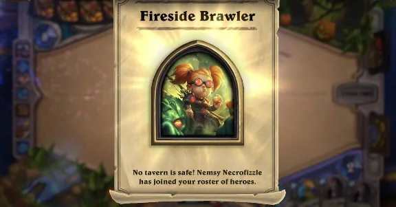 НЕМСИ НЕКРОПШИК - Hearthstone - Портрет Чернокнижника