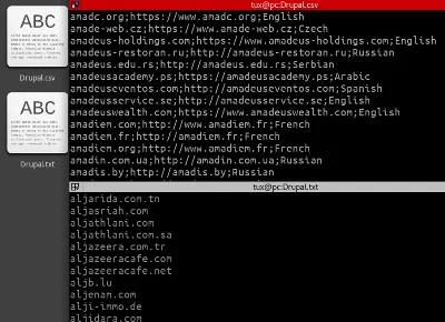 База сайтов на Drupal (Январь 2026)