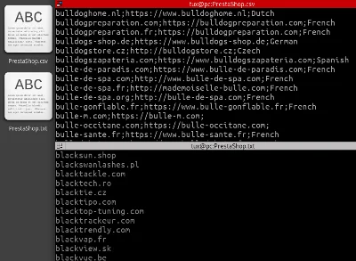 Websites using PrestaShop (October 2025)