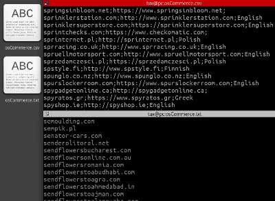 База сайтов на osCommerce (Ноябрь 2025)