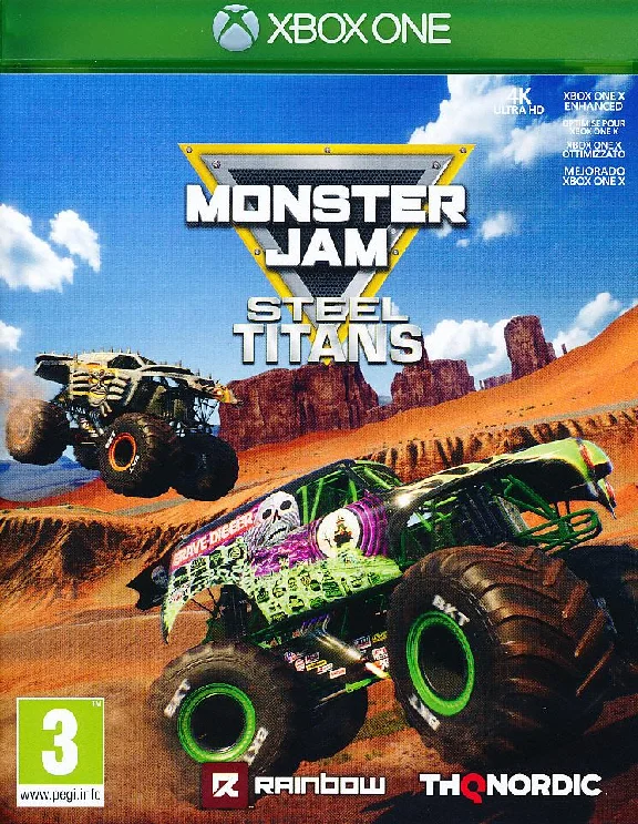 ✅Monster Jam Steel Titans XBOX ONE SERIES X|S  Key🔑💥