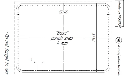 Vertical Cardholder Pattern