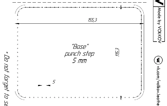 Vertical Cardholder Pattern