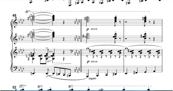 8s34 Jazz Club No. 1, PAVEL ZAKHAROV / 1 piano 4 hands
