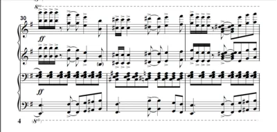 8с34 Джаз клуб №1, ПАВЕЛ ЗАХАРОВ / для ф-но в 4 руки