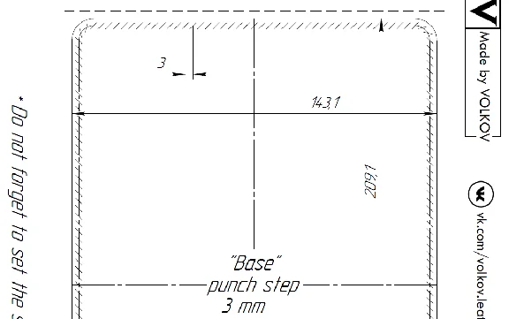 Document cover. Pattern.