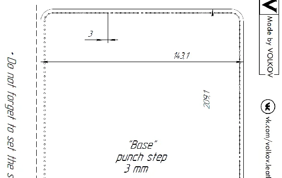 Document cover. Pattern.