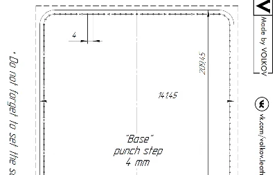 Document cover. Pattern.