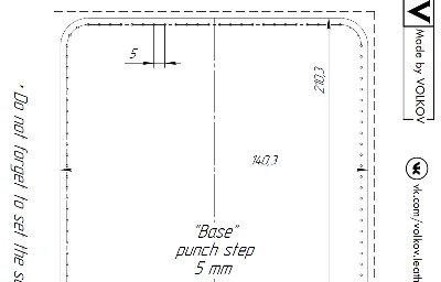 Document cover. Pattern.
