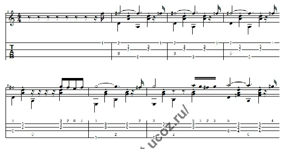 Not Sirtaki. Dance. Tablature.