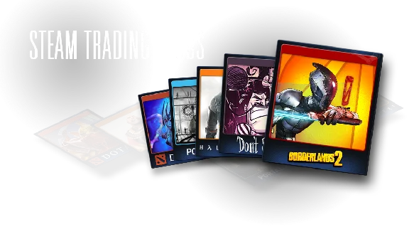 Set of cards for the Steam icon