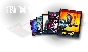 Set of cards for the Steam icon