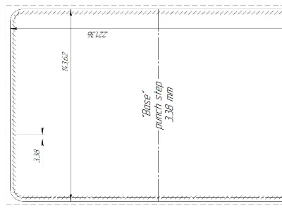 Обложка для документов v2. Выкройка.