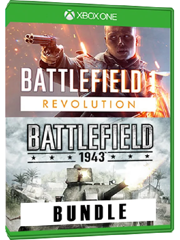 Battlefield 1 Rev.+Battlefield V Deluxe+ 1943 XBOX ONE