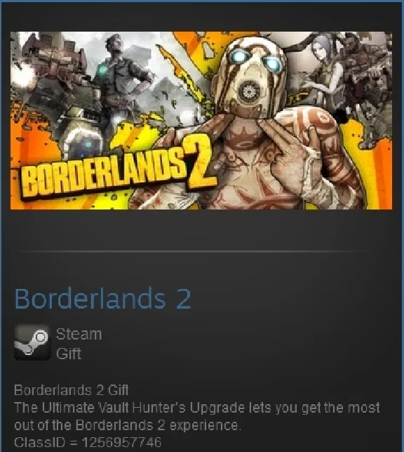 Borderlands 2 (Steam gift GLOBAL)