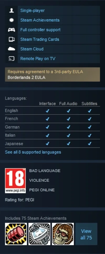 Borderlands 2 (Steam gift GLOBAL)