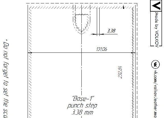 Driver´s wallet. Pattern