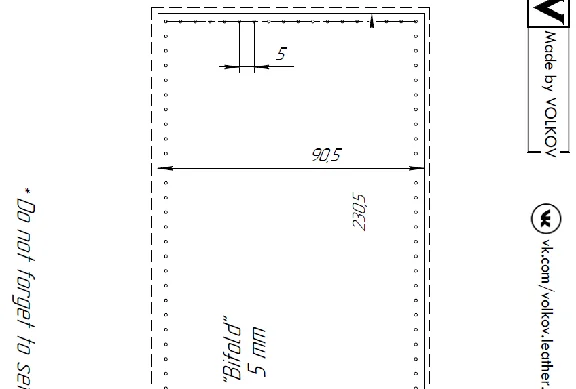 Bifold. Pattern