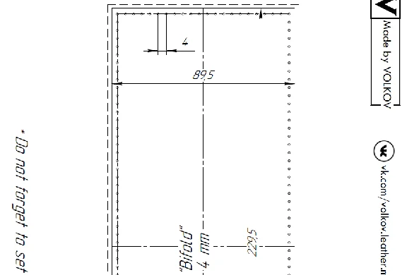 Bifold. Pattern