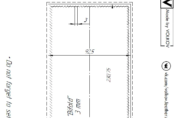 Bifold. Pattern