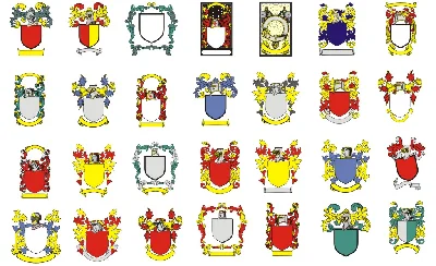 Preparations for the coat of arms - templates for creating your coat