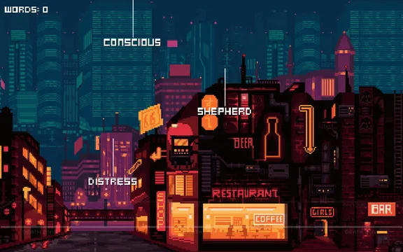 FALLING WORDS STEAM KEY GLOBAL (🔑) (🌐)