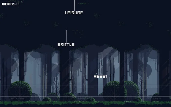 FALLING WORDS STEAM KEY GLOBAL (🔑) (🌐)