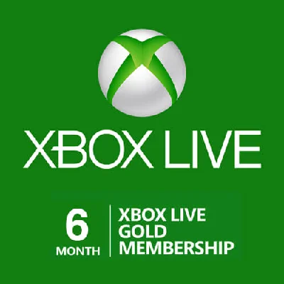 Xbox LIVE: GOLD 6 month(Microsoft) -- RU