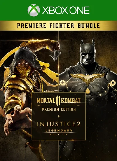 Mortal Kombat 11 Premium+Injustice 2 Legendary(XBOX ONE