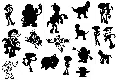 Toy Story svg,cut files,silhouette clipart,vinyl files,