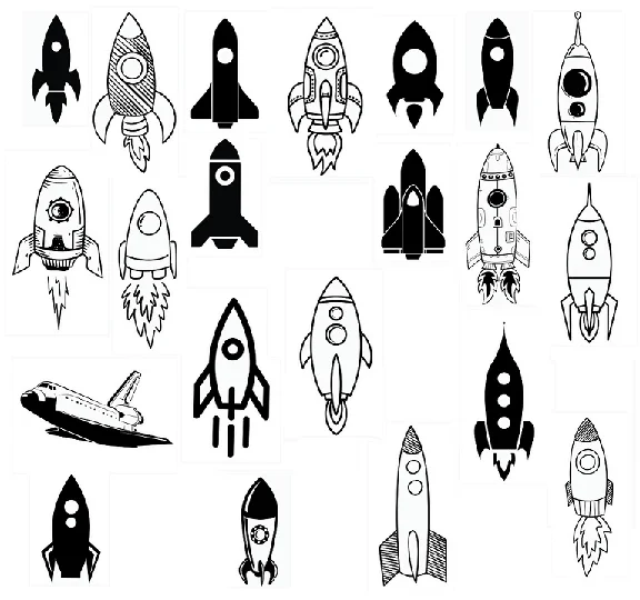 Space Shuttle svg,cut files,silhouette clipart,vinyl fi