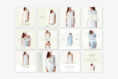 Instagram store design templates