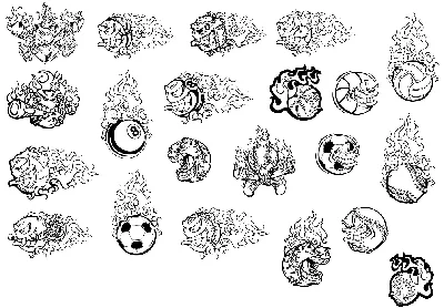 Angry Ball svg,cut files,silhouette clipart,vinyl files