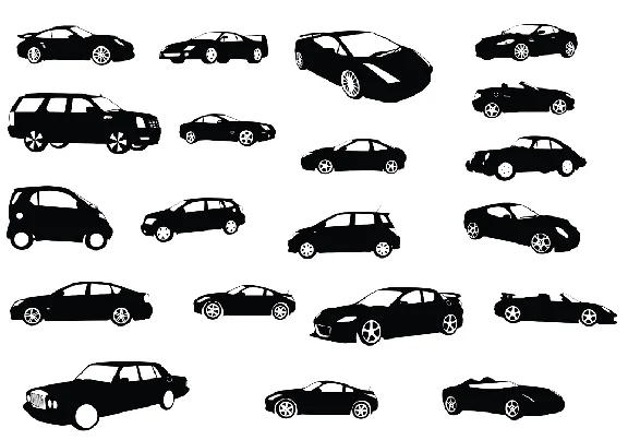 Cars svg,cut files,silhouette clipart,vinyl files,vecto