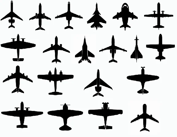 Airplane svg,cut files,silhouette clipart,vinyl files,v