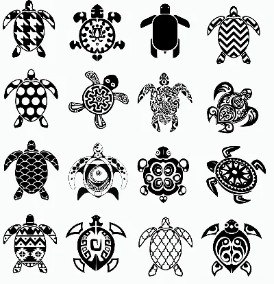 Turtle svg,cut files,silhouette clipart,vinyl files,vec