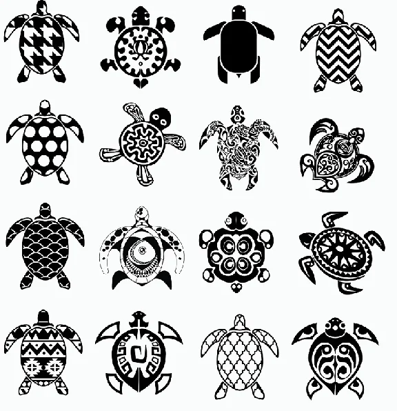 Turtle svg,cut files,silhouette clipart,vinyl files,vec