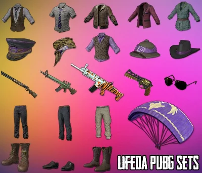 Playerunknown’s Battlegrounds 22ITEMS(3 SETS) PUBG CODE