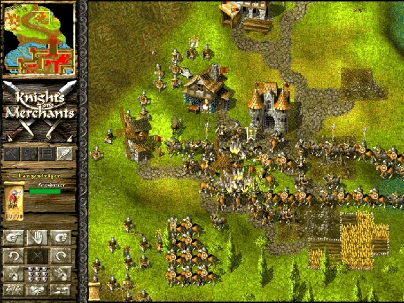 Knights & Merchants (Steam key) -- RU