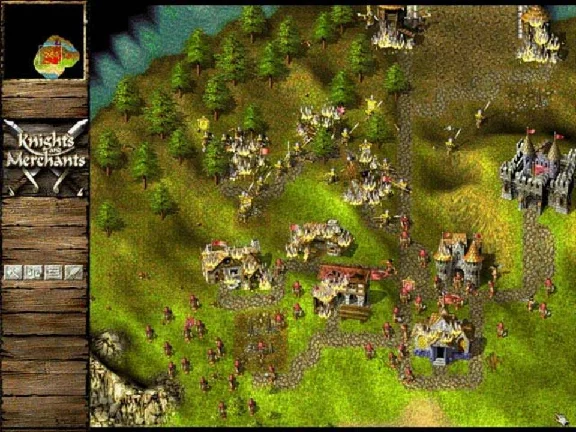Knights & Merchants (Steam key) -- RU
