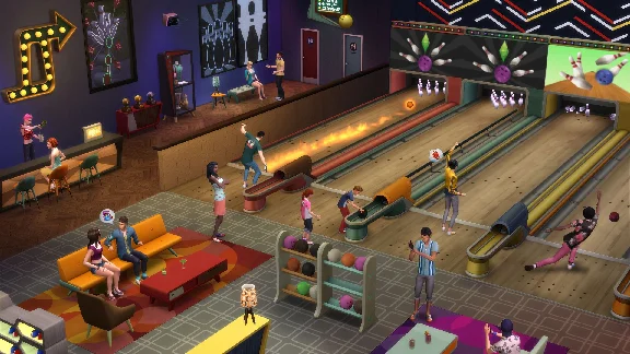 THE SIMS 4: BOWLING NIGHT (Origin key) -- Region free